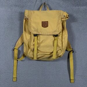 Fjallraven Foldsack No. 1 Backpack Unisex OS Yellow G-1000 Outdoor School Bag